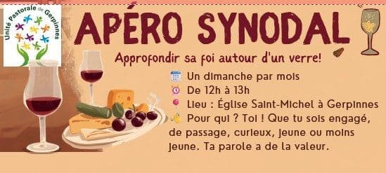 Apéro synodal : Pourquoi avons nous besoin de l'Eglise ?